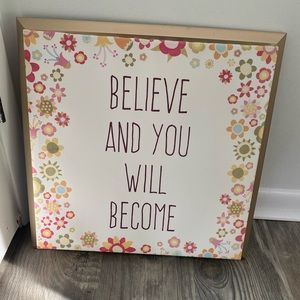 Inspirational quotes - paintings. Excellent condition